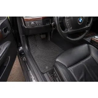 EVA floor mats (for E66, black) photo 1