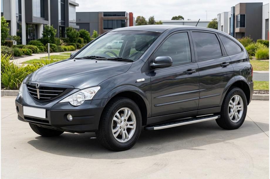 SsangYong Action 2005-2018 Side Steps Fullmond (2 pcs, Aluminum) Image