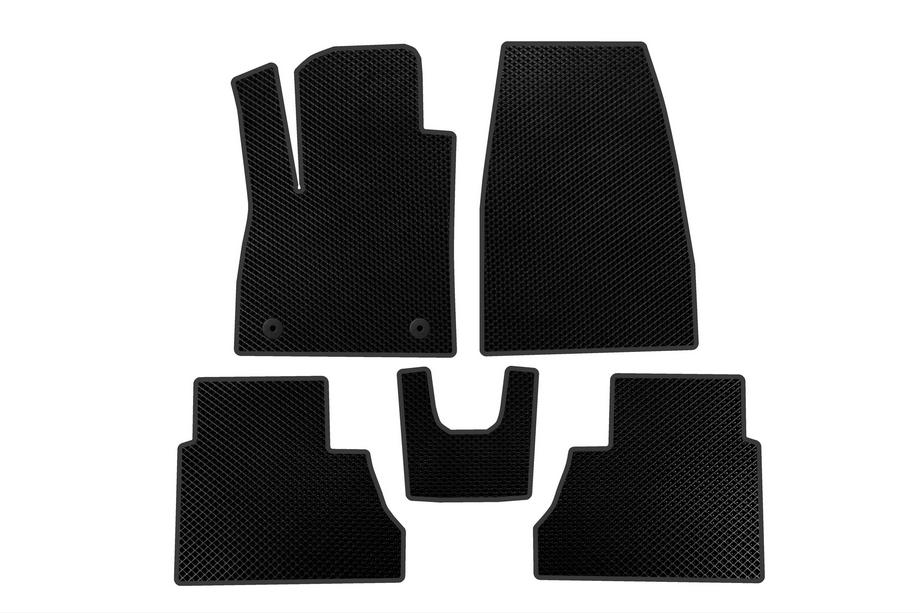 Ford Courier 2023- EVA Floor Mats (Black) Image