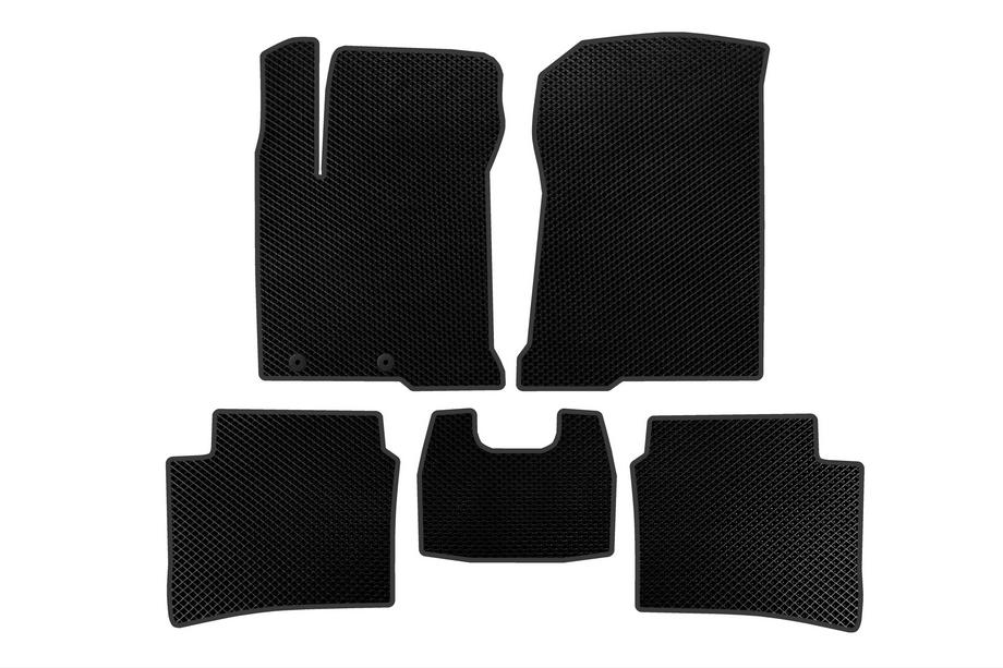 Hyundai I-20 2020- EVA Floor Mats (Black) Image