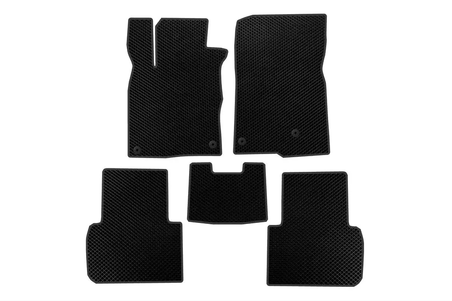 Honda Civic Sedan 2021- EVA Floor Mats (Black) Image