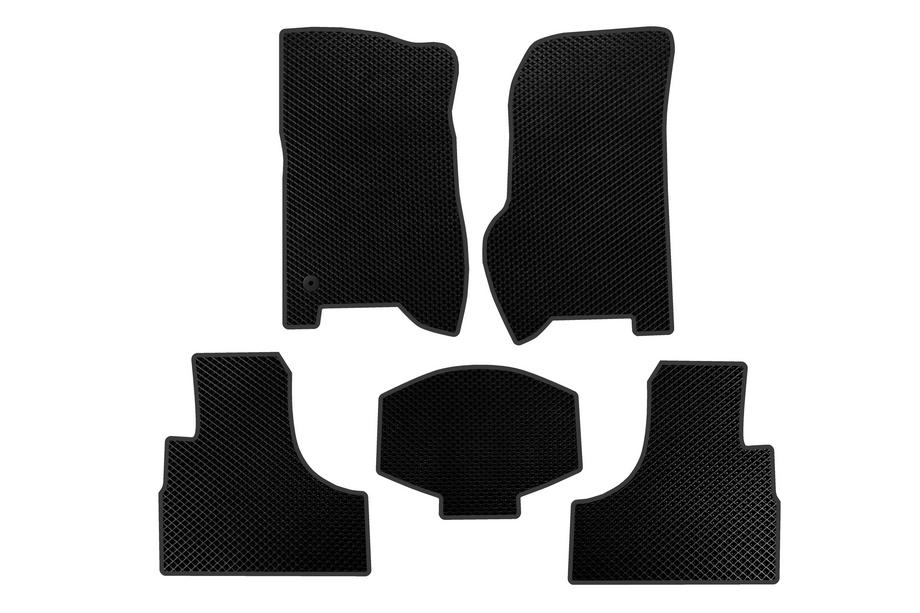 Jeep Cherokee/Liberty 2002-2007 EVA Floor Mats (Black) Image