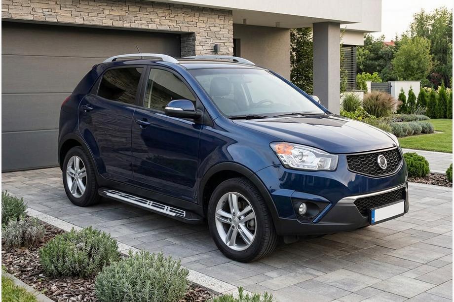 SsangYong Korando 2010-2019 Side Steps Sunrise (2 pcs, Aluminum) Image