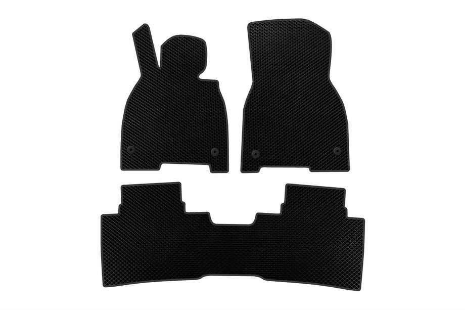 Mercedes EQS 2021- EVA Floor Mats (Black) Image