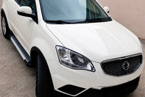 SsangYong Korando 2010-2019 Side Steps Line (2 pcs, Aluminum) photo 1