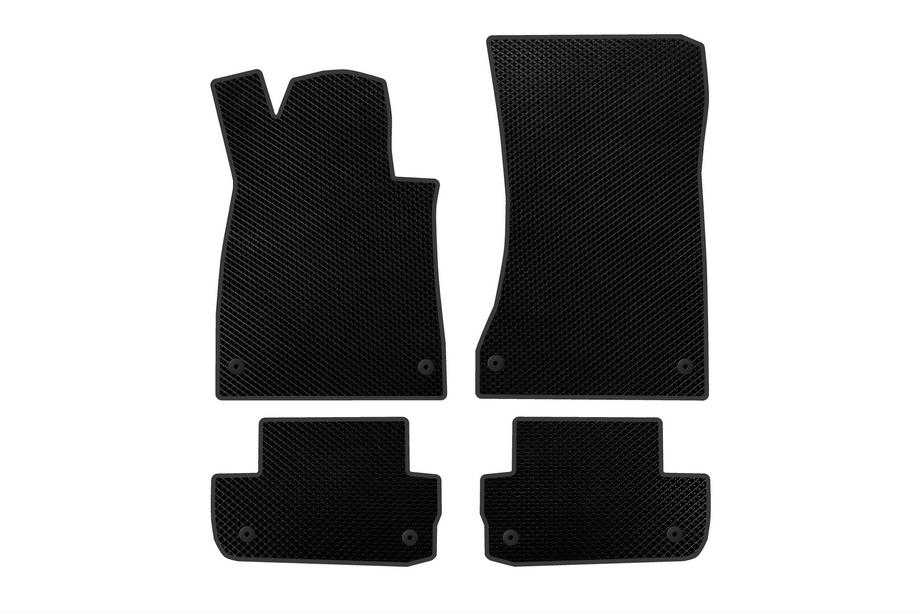 Mercedes S-class C217 Coupe 2014-2020 EVA Floor Mats (2017-2020, Black) Image