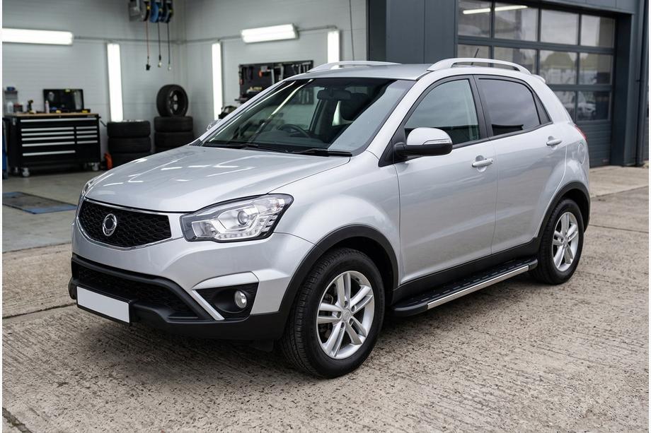 SsangYong Korando 2010-2019 Side Steps Duru (2 pcs, Aluminum) Image