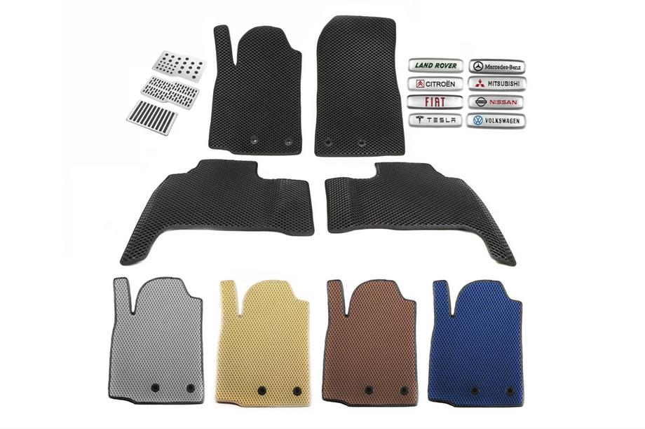 Opel Corsa E 2015-2019 EVA Floor Mats (Black) Image