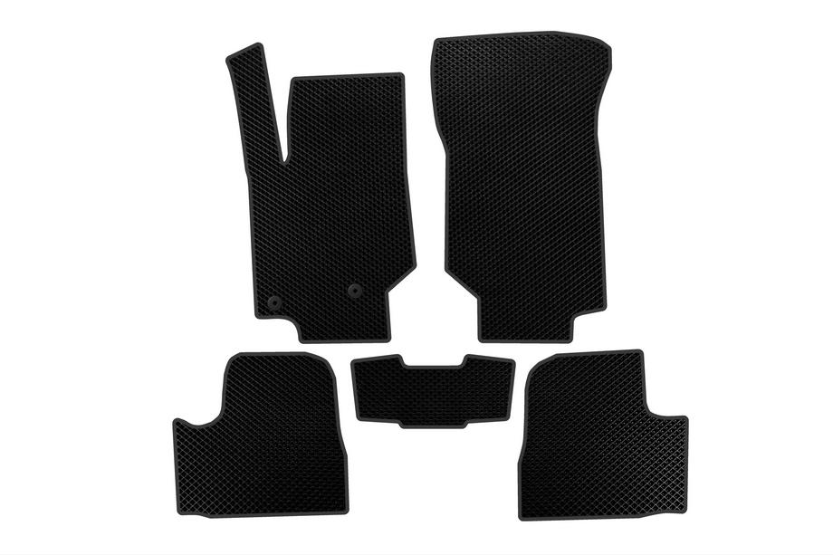 Peugeot 208 2019- EVA Car Mats (Petrol, Black) Image