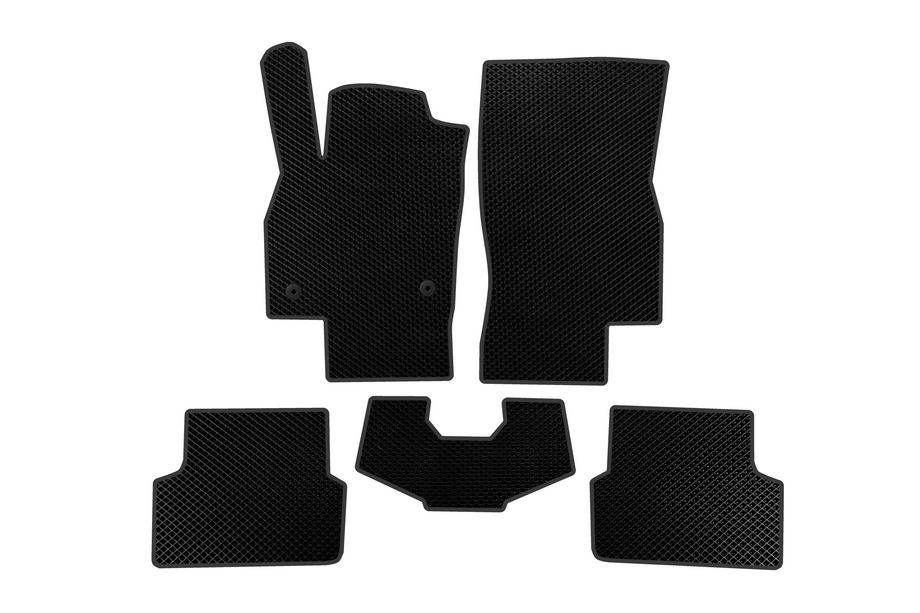 Skoda Fabia 2021– EVA Floor Mats (HB, Black) Image