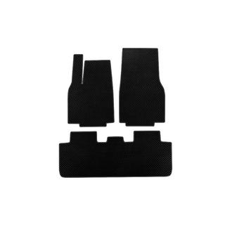 EVA Floor Mats (For Juniper 2025-, Black) Tesla Model Y 2020-
