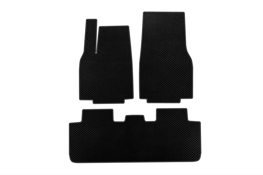Tesla Model Y 2020- EVA Floor Mats (For Juniper 2025-, Black) Image