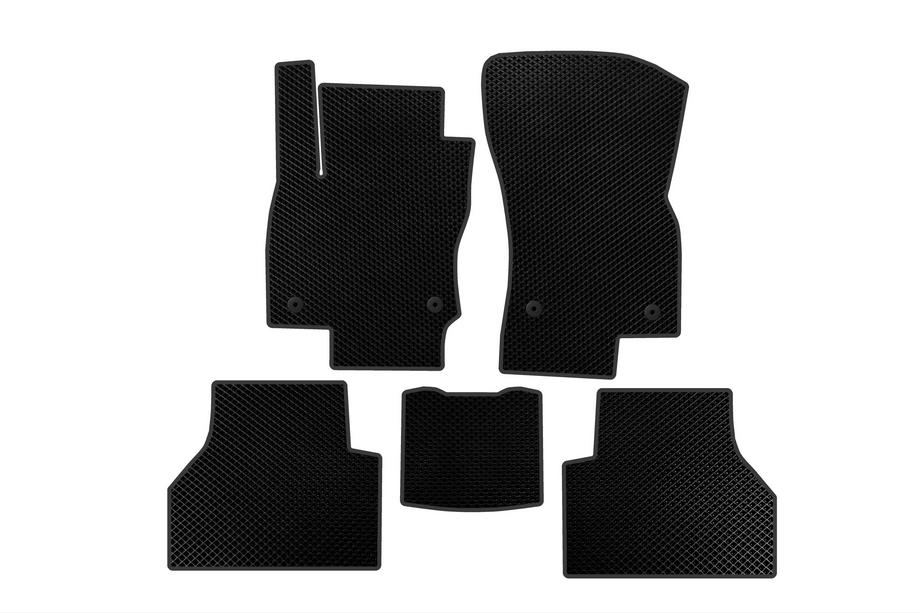 Volkswagen Caddy 2020- EVA Floor Mats (Black) Image