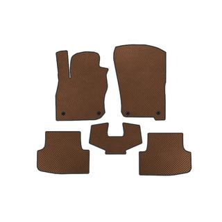 EVA Floor Mats (Hatchback, Brown)