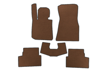 BMW 4 Series G22/23/26 2020- EVA floor mats (for i4 G26, brown) photo 1