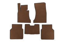 BMW 7 Series E65/66 2001-2008 EVA floor mats (for E66, brown) photo 4