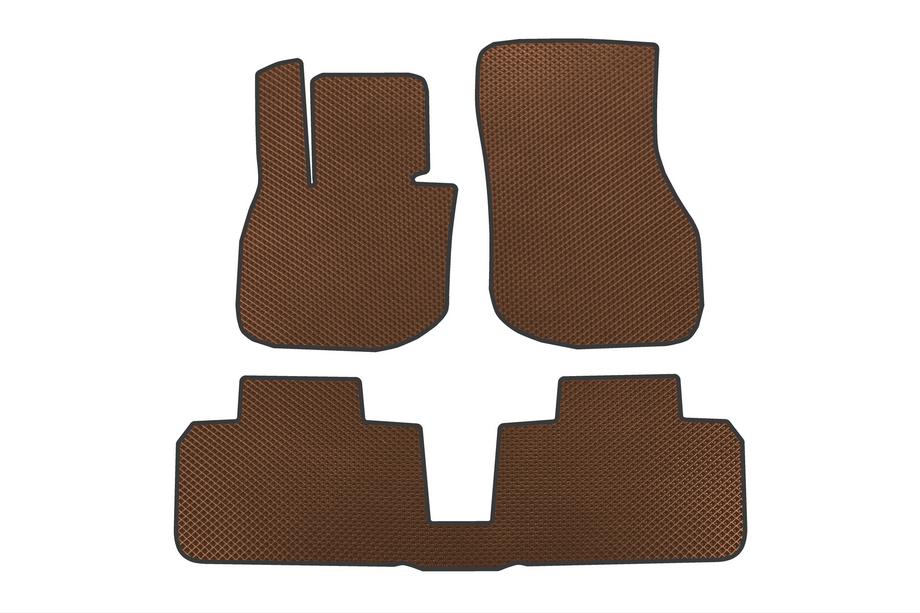 BMW X1/iX1 (U11) 2022- EVA Floor Mats (For IX1, Brown) Image