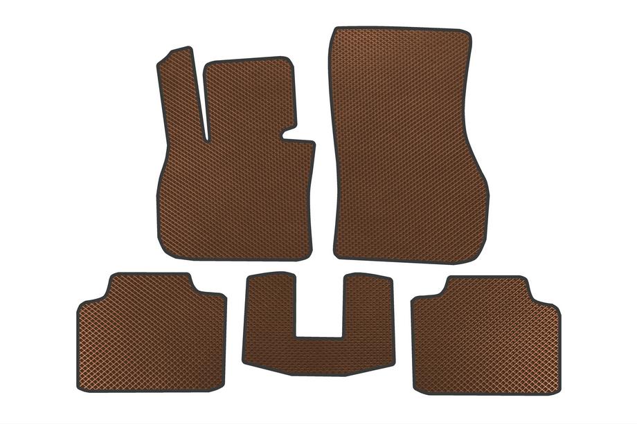 BMW X1/iX1 (U11) 2022- EVA Floor Mats (For X1, Brown) Image