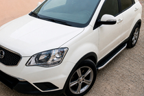 SsangYong Korando 2010-2019 Side Steps Fullmond (2 pcs, Aluminum) photo 1