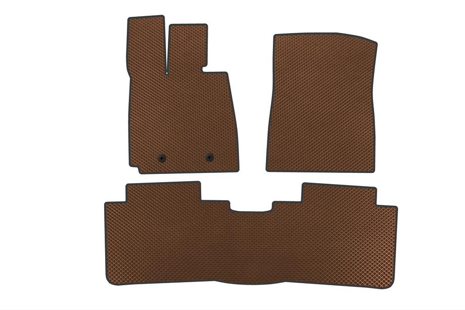 BYD Han 2020- EVA Floor Mats (Brown) Image