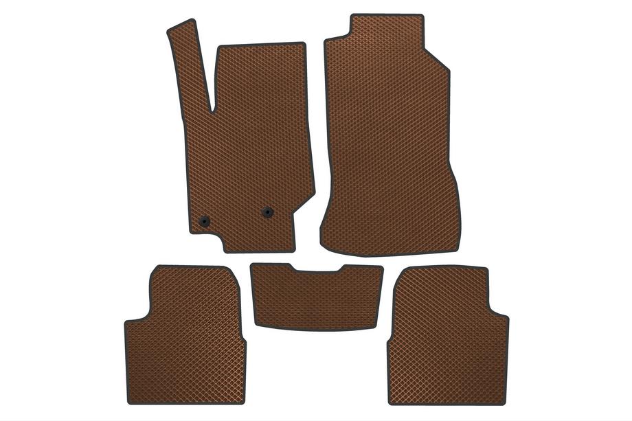 Citroen C4 X/e-C4 X 2022– EVA Car Mats (Petrol, Brown) Image