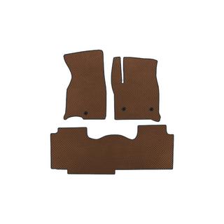 EVA Floor Mats (2 Rows, Brown)