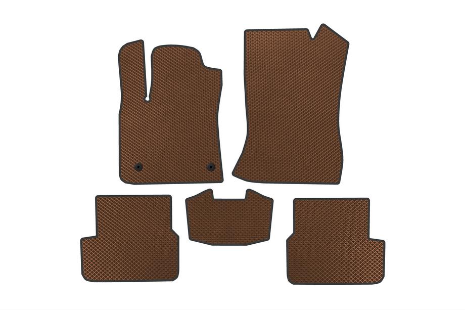 Dacia Sandero 2021- EVA Floor Mats (Brown) Image