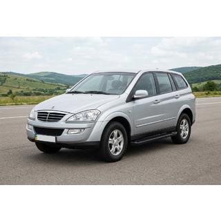 Side Steps Allmond Black (2 pcs, Aluminum) SsangYong Kyron 2005-2014 photo 1