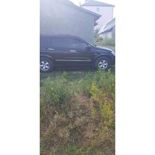 Side Steps Allmond Black (2 pcs, Aluminum) SsangYong Kyron 2005-2014 photo 3