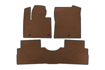 Hyundai Santa Fe 4 2018-2023 EVA Floor Mats (2 Rows, Brown) photo 1