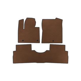 EVA Floor Mats (2 Rows, Brown)