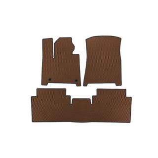 EVA Floor Mats (2 Rows, Brown)