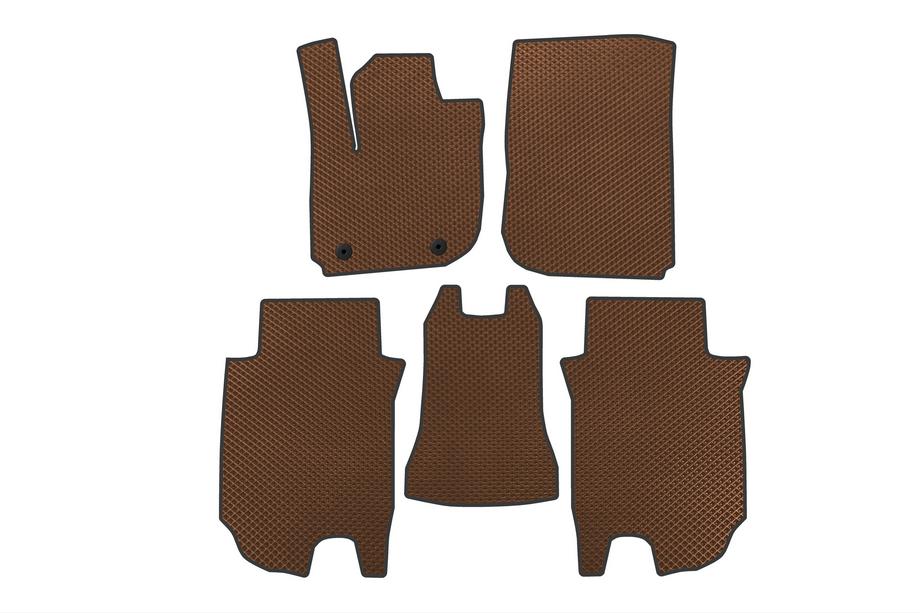 Honda HR-V 2021- EVA Floor Mats (Electric, Brown) Image
