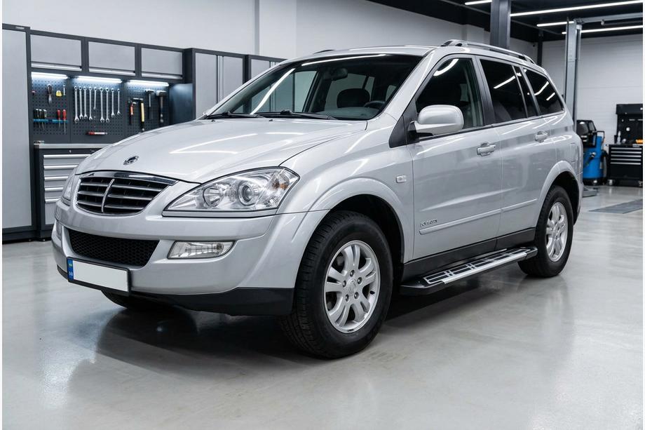 SsangYong Kyron 2005-2014 Side Steps Sunrise (2 pcs, Aluminum) Image