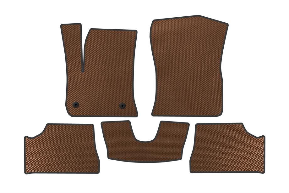 Jeep Avenger 2023- EVA Floor Mats (Brown) Image