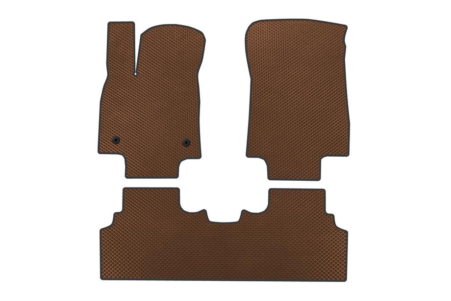 Kia EV3 EVA Floor Mats (Brown) Image