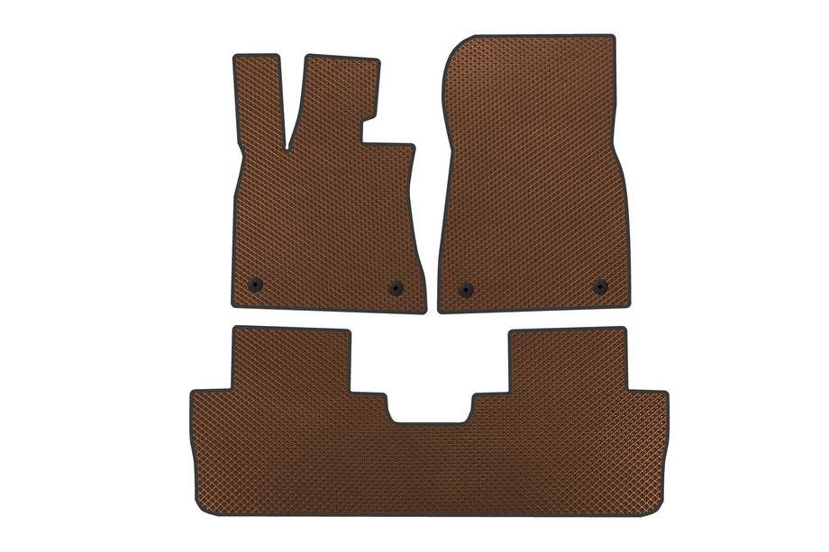Lexus RX 2022- EVA Floor Mats (Brown) Photo 1