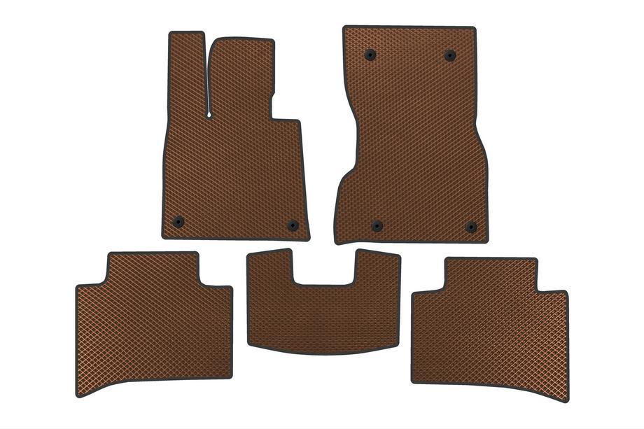 Maserati Grecale 2022– EVA Floor Mats (Brown) Image