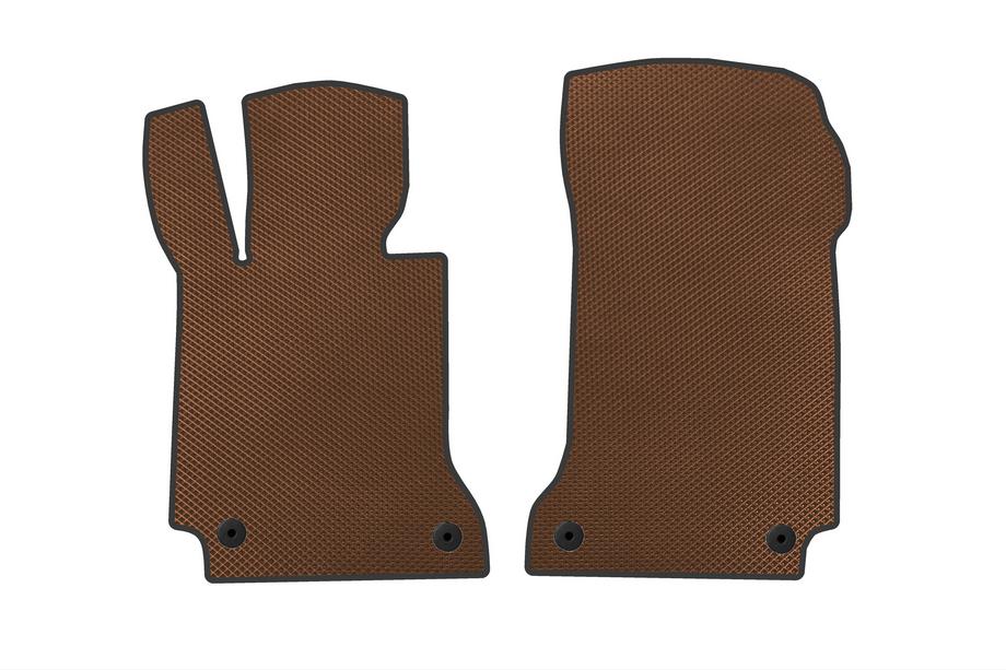 Mercedes E-class coupe C207 2010-2017 EVA Floor Mats (Brown) Photo 1