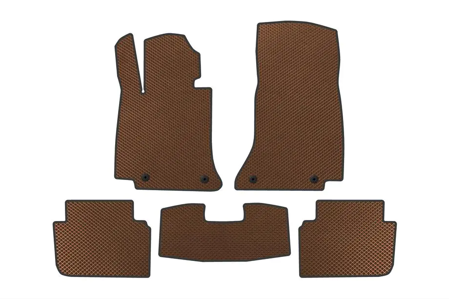 Mercedes CLE C236/A236 2024– EVA Floor Mats (Brown) Image