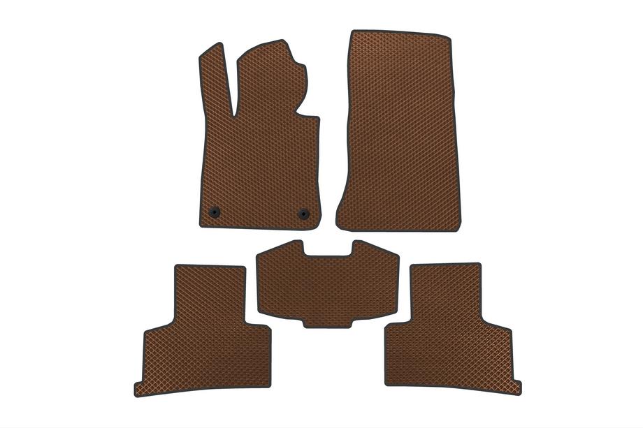 Mercedes GLC X254 2022- EVA Floor Mats (Brown) Image