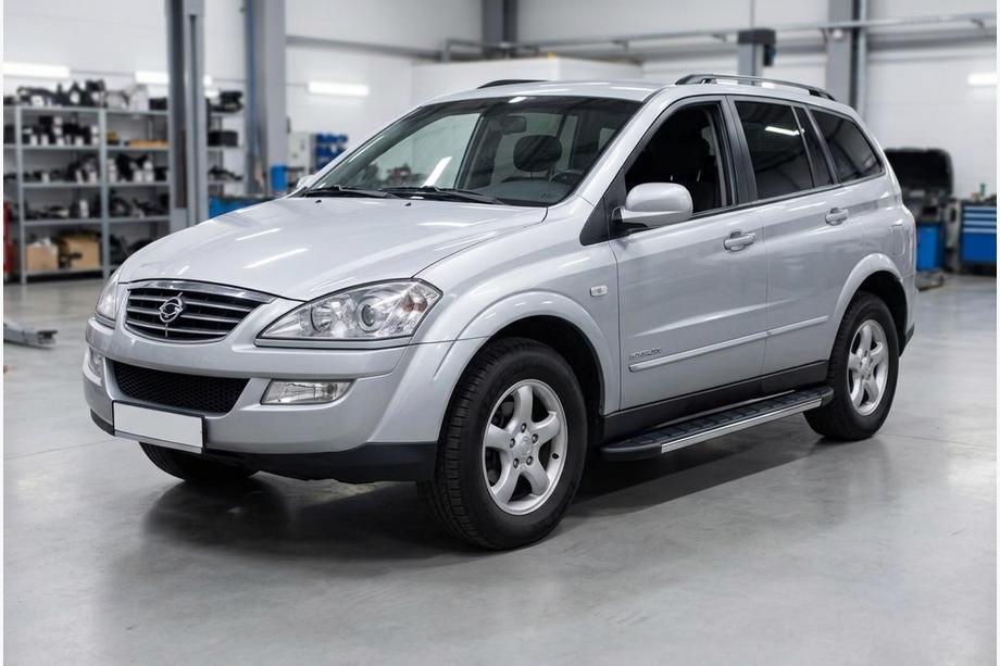 SsangYong Kyron 2005-2014 Side Steps Duru (2 pcs, Aluminum) Image