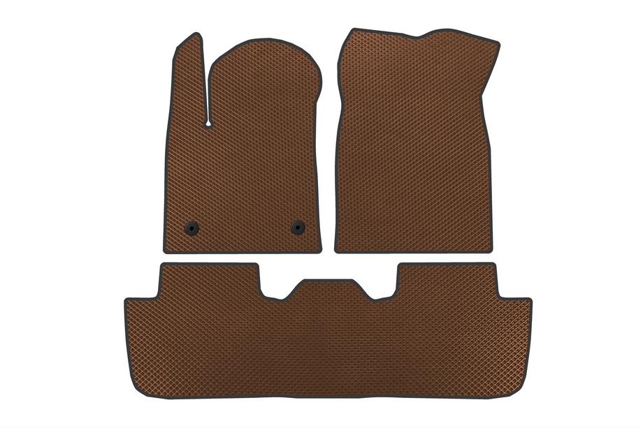 MG 4 EV 2022- EVA Floor Mats (Brown) Image