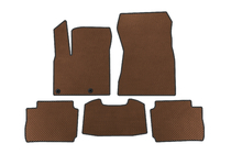 Nissan Qashqai 2021- EVA Floor Mats (Electric, Brown) photo 1