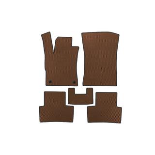 EVA Car Mats (Petrol, Brown)