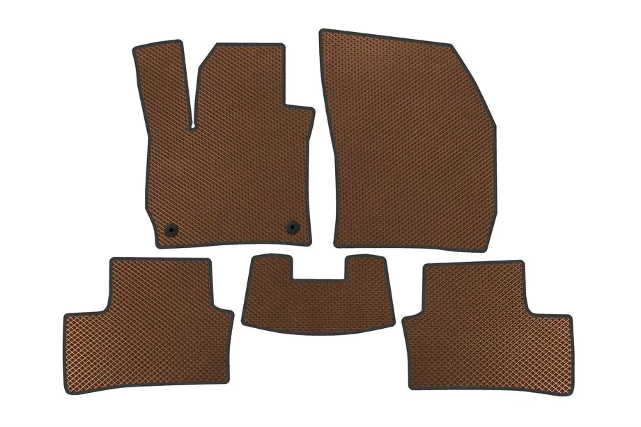 Opel Astra L 2022- EVA Floor Mats (Electric, Brown) Image