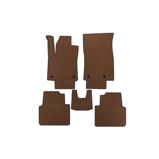 EVA Floor Mats (2017-2020, brown) Opel Crossland X 2017-2024