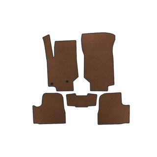 EVA Car Mats (Petrol, Brown)