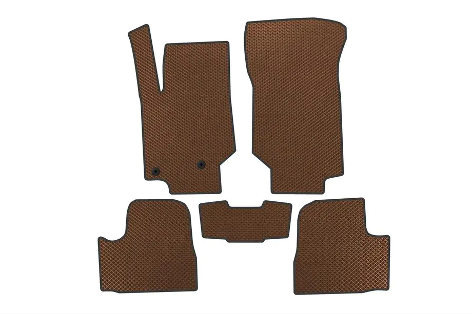 Peugeot 208 2019- EVA Car Mats (Petrol, Brown) Image