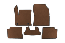 Peugeot 208 2019- EVA Floor Mats (Electric, Brown) photo 1